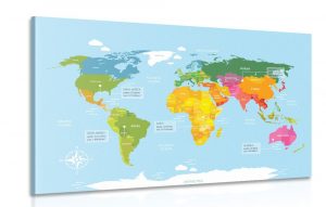 obraz vynimocna mapa sveta