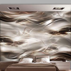 samolepiaca tapeta abstraktne vlny umber waves