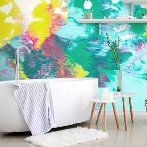 tapeta abstrakcia v pastelovych farbach 300x200
