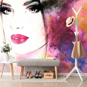 tapeta modny zensky portret 150x100