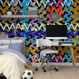 tapeta nadherny vzor vo farbach 450x300