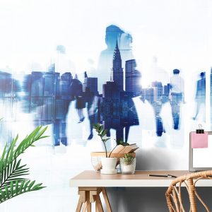 tapeta siluety ludi vo velkomeste 450x300