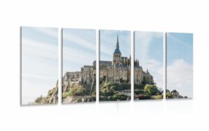 5 dielny obraz hrad mont saint michel