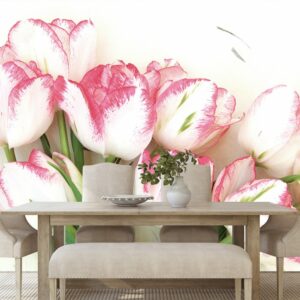 fototapeta jarne tulipany