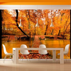 fototapeta jesenny most autumn bridge