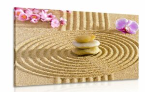 obraz japonska zahrada s feng shui prvkami