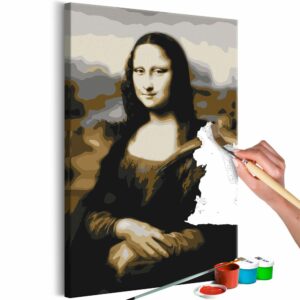 obraz malovanie podla cisiel leonardo da vinci mona liza