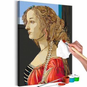 obraz malovanie podla cisiel reprodukcia sandro botticelli simonetta vespucci