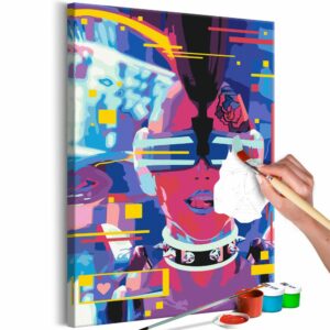 obraz malovanie podla cisiel spojenie z buducnosti kinky connection