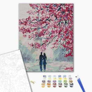 obraz malovanie podla cisiel vikend v parizi