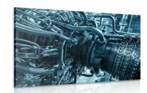 obraz motor turbiny
