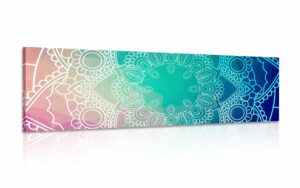 obraz pastelova mandala