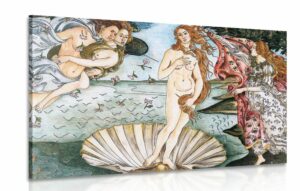 obraz reprodukcia zrodenie venuse sandro botticelli