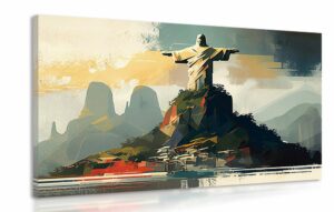 obraz socha jezisa v rio de janeiro