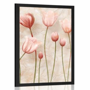 plagat staroruzove tulipany