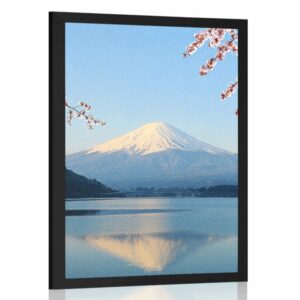 plagat vyhlad z jazera na fuji