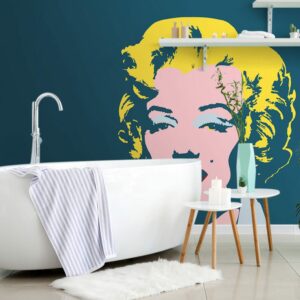 samolepiaca tapeta marilyn monroe v pop art dizajne