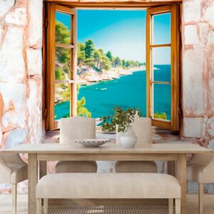 samolepiaca tapeta pohlad na vysnivanu krajinu