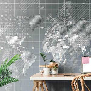 samolepiaca tapeta srafovana mapa sveta