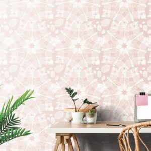 samolepiaca tapeta vazky vo vzore mandaly