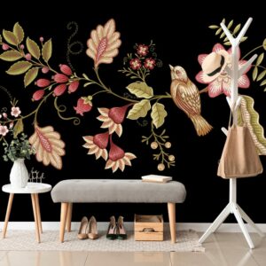 samolepiaca tapeta vtacik s ludovym motivom