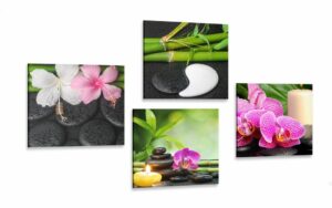 set obrazov feng shui zatisie