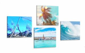 set obrazov primorska krajinka