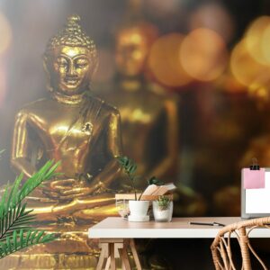 tapeta budha s abstraktnym pozadim