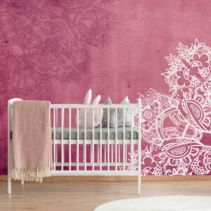 tapeta prvky kvetinovej mandaly