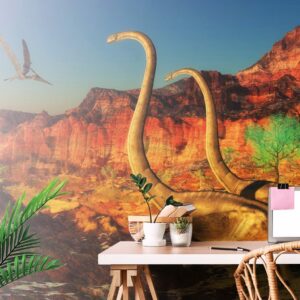 tapeta svet dinosaurov