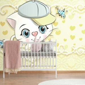 tapeta zvedave maciatko